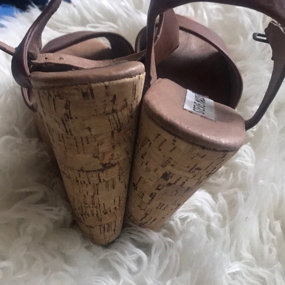 steve madden open toe heels